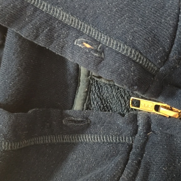 FREE CITY Superfluff Lux Zip Hoodie-Teal and Black - Picture 7 of 12